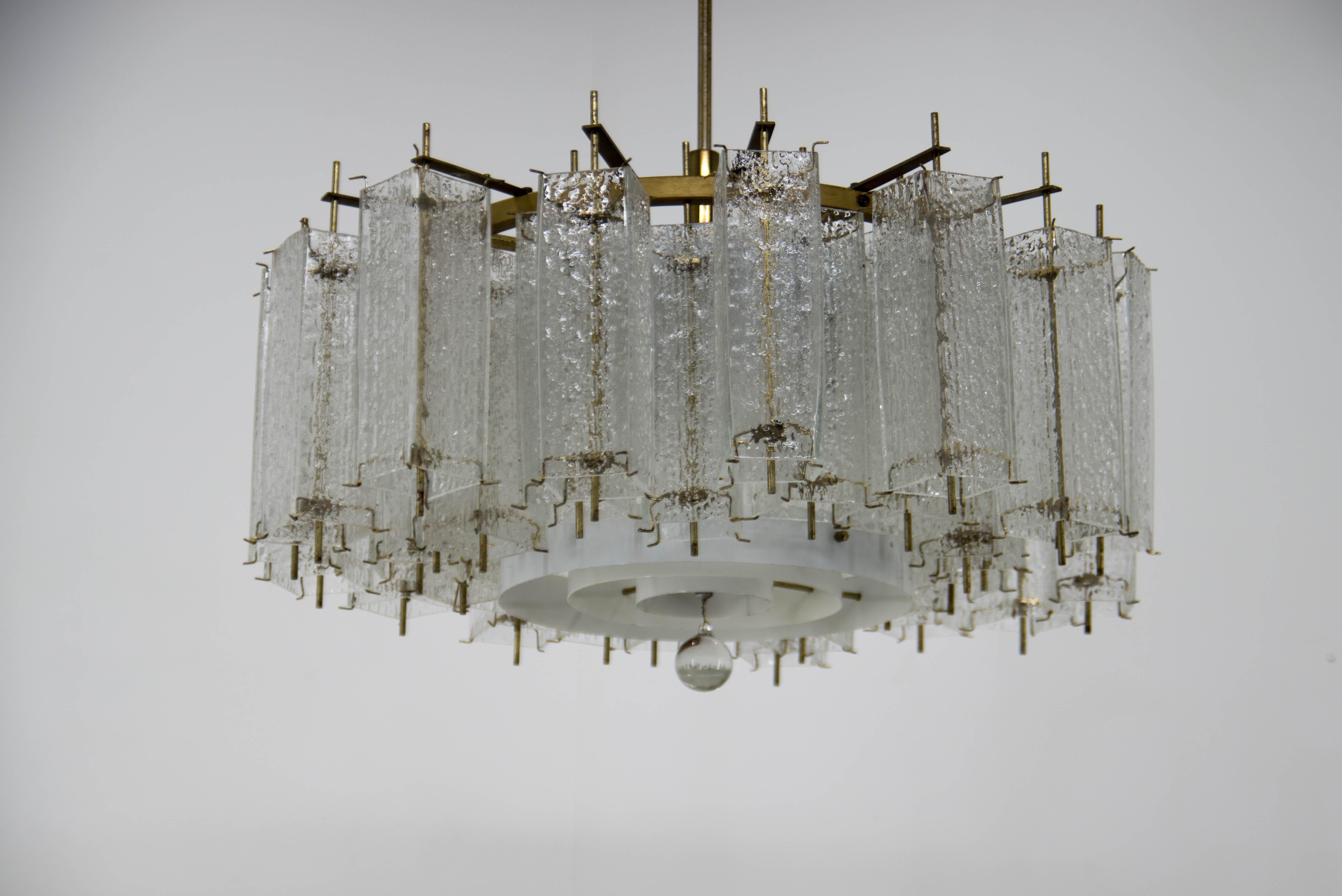 Extra Large Chandelier by Kamenicky Senov, 1960s Two Items Available For Sale 12