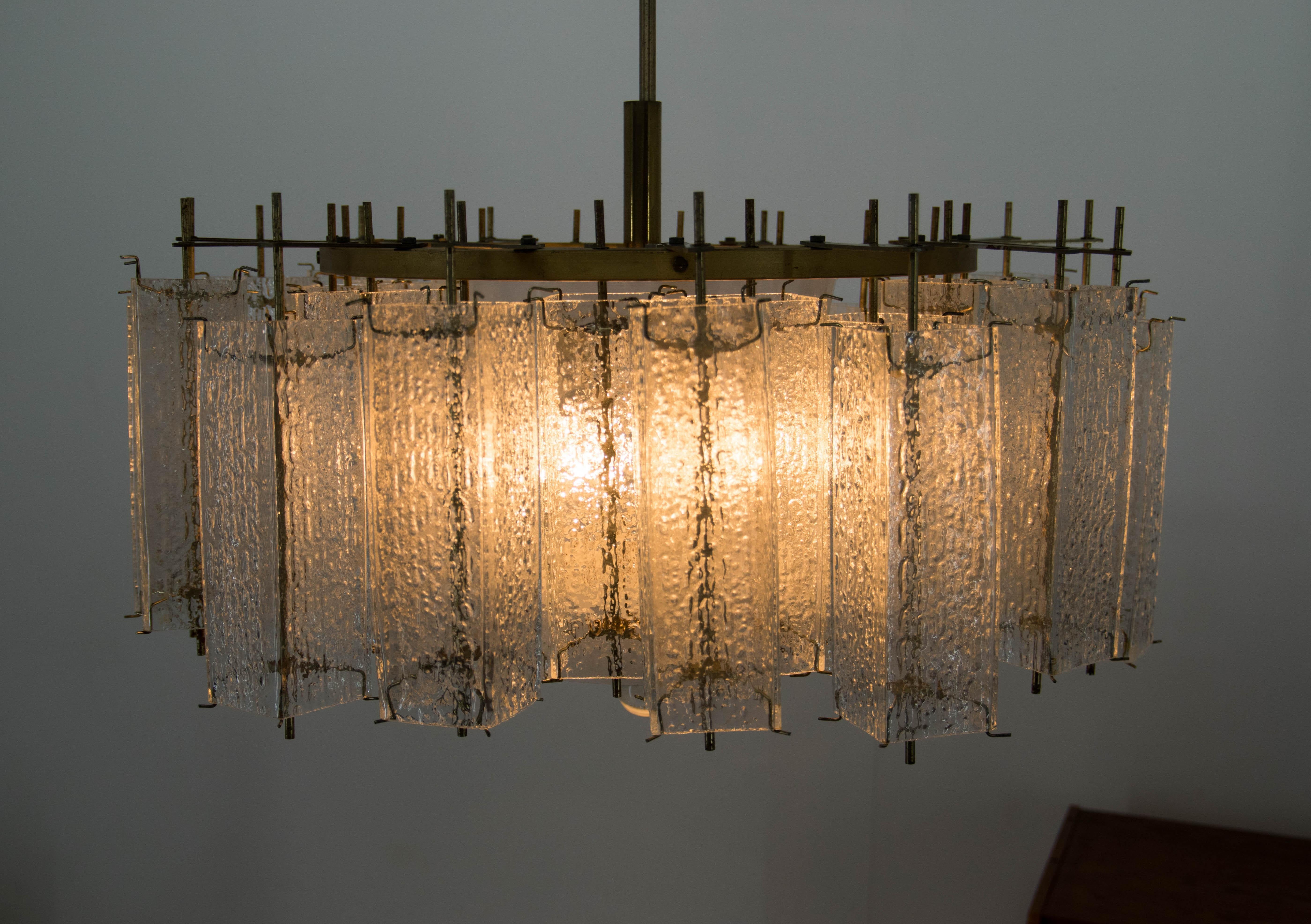 Mid-Century Modern Extra Large Chandelier by Kamenicky Senov, 1960s Two Items Available For Sale