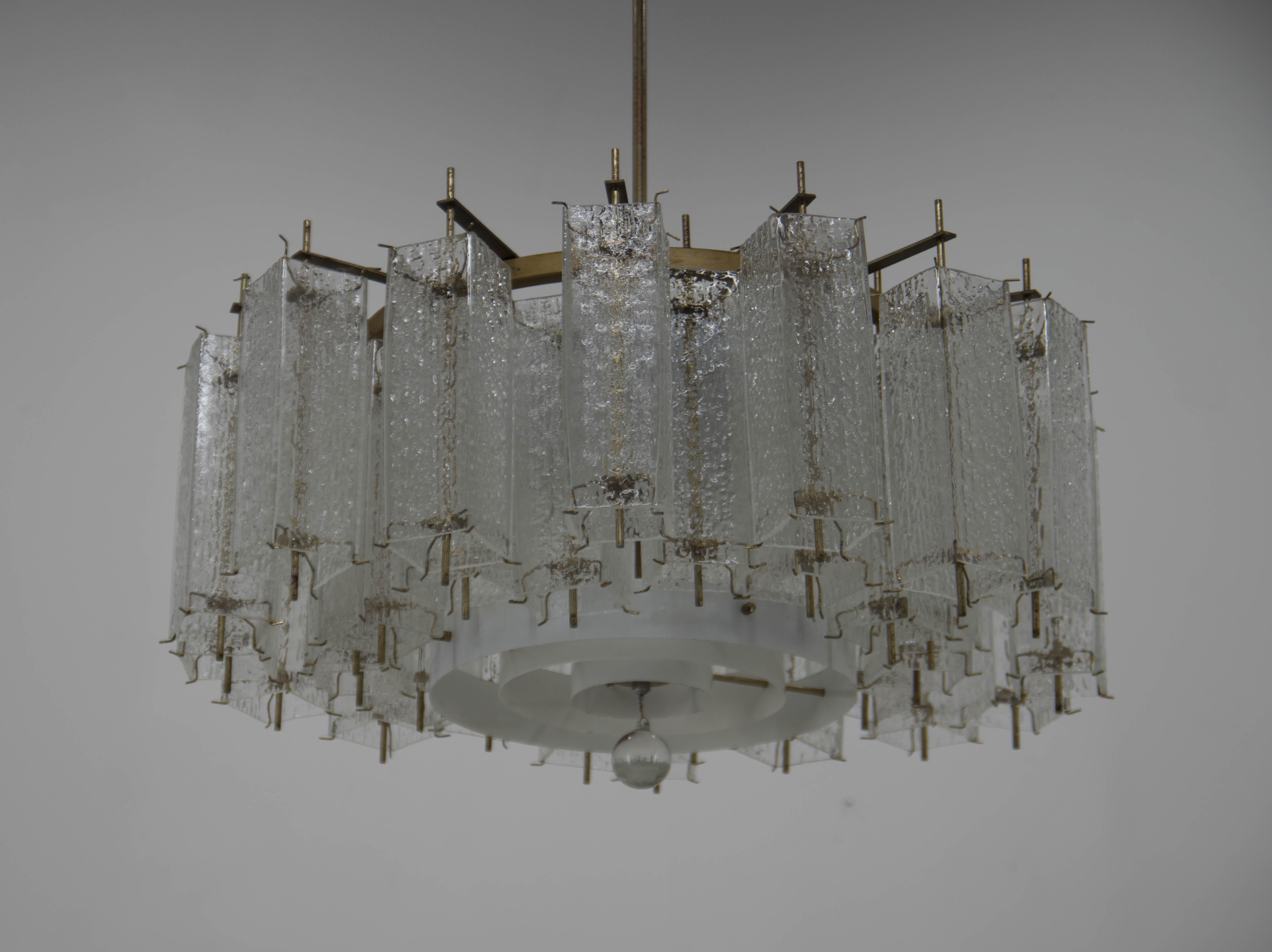 Extra Large Chandelier by Kamenicky Senov, 1960s Two Items Available For Sale 1