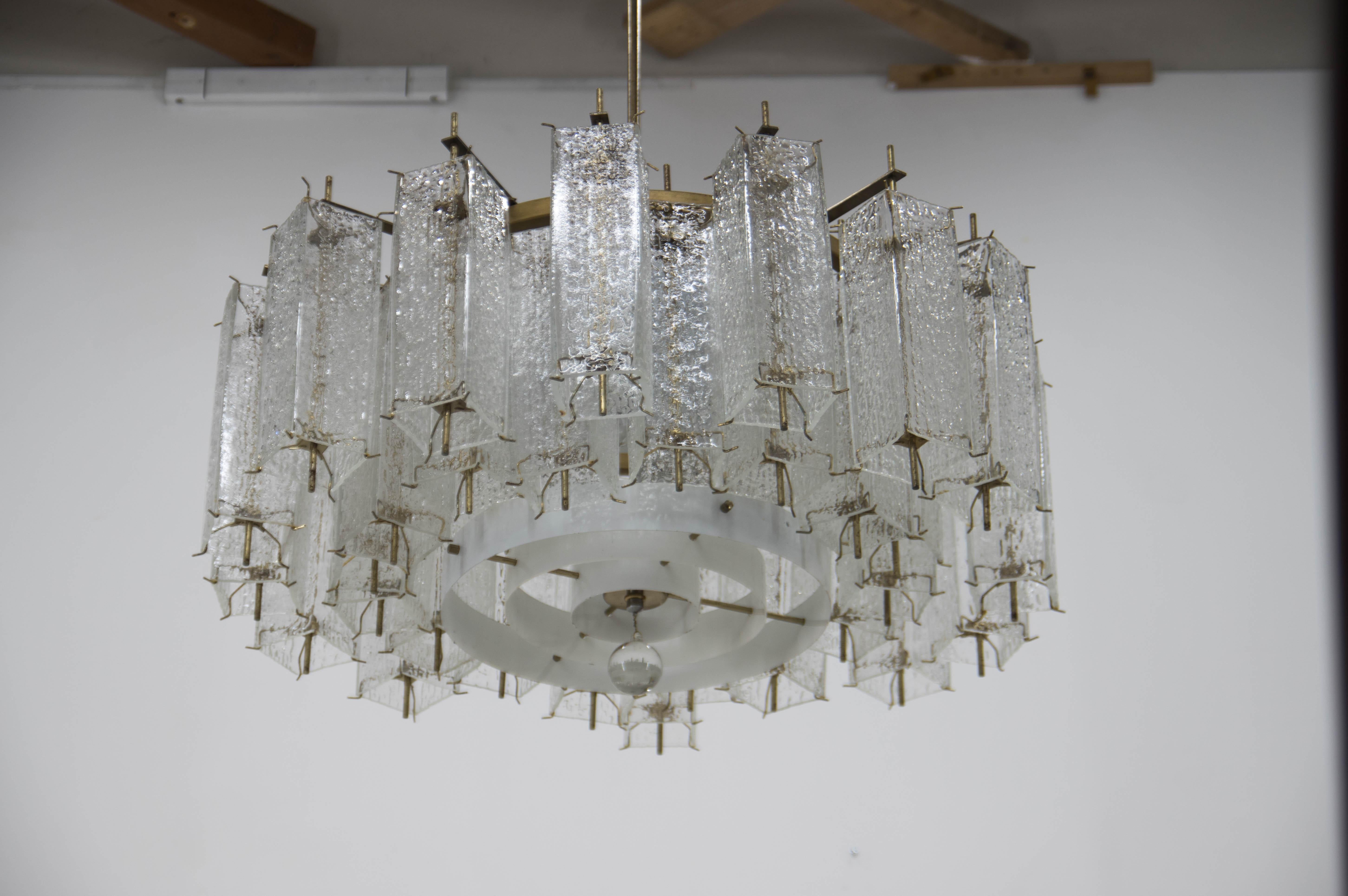 Extra Large Chandelier by Kamenicky Senov, 1960s Two Items Available For Sale 2