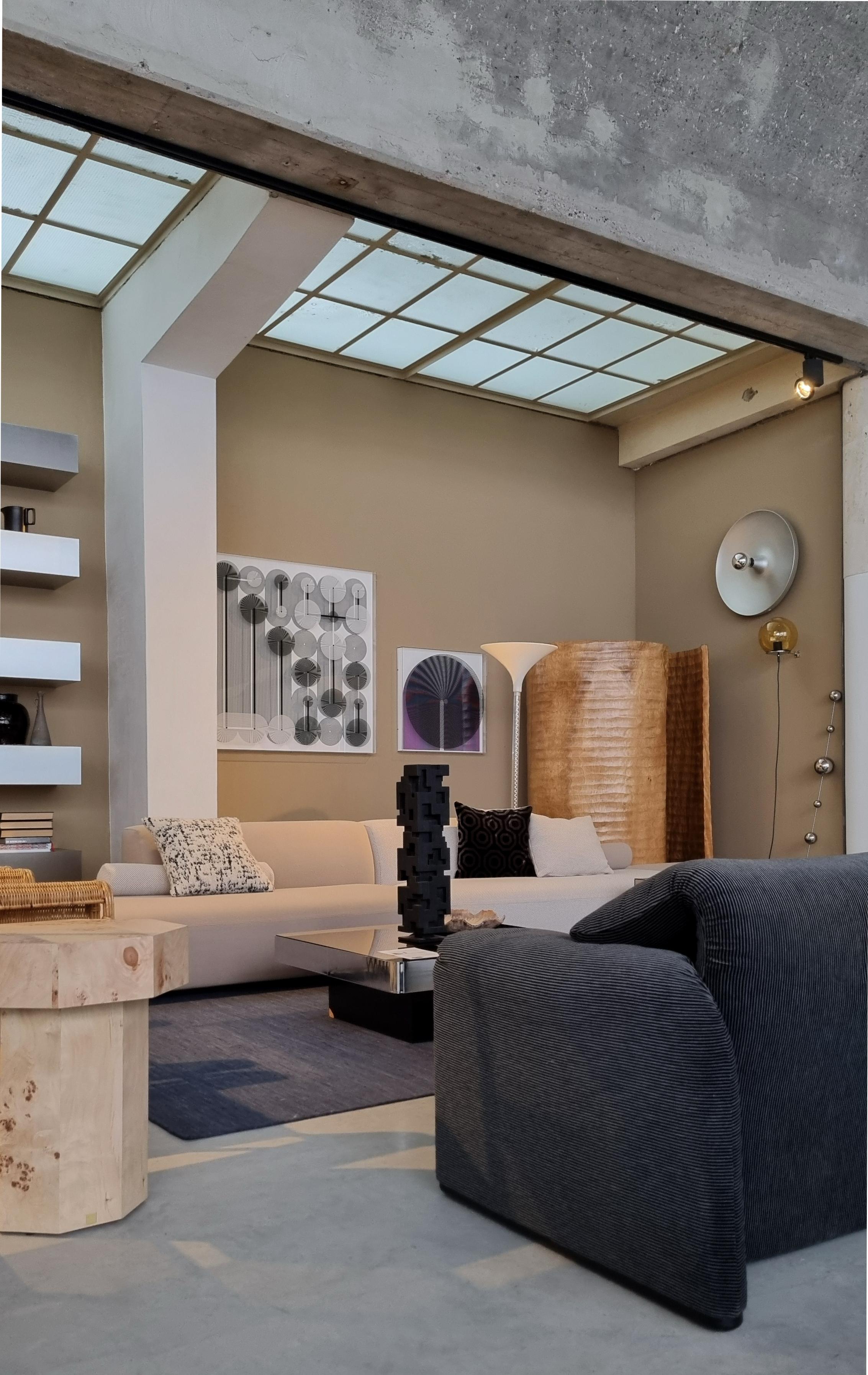 Aplique de pared extragrande estilo Charlotte Perriand, años 70 finales del siglo XX en venta