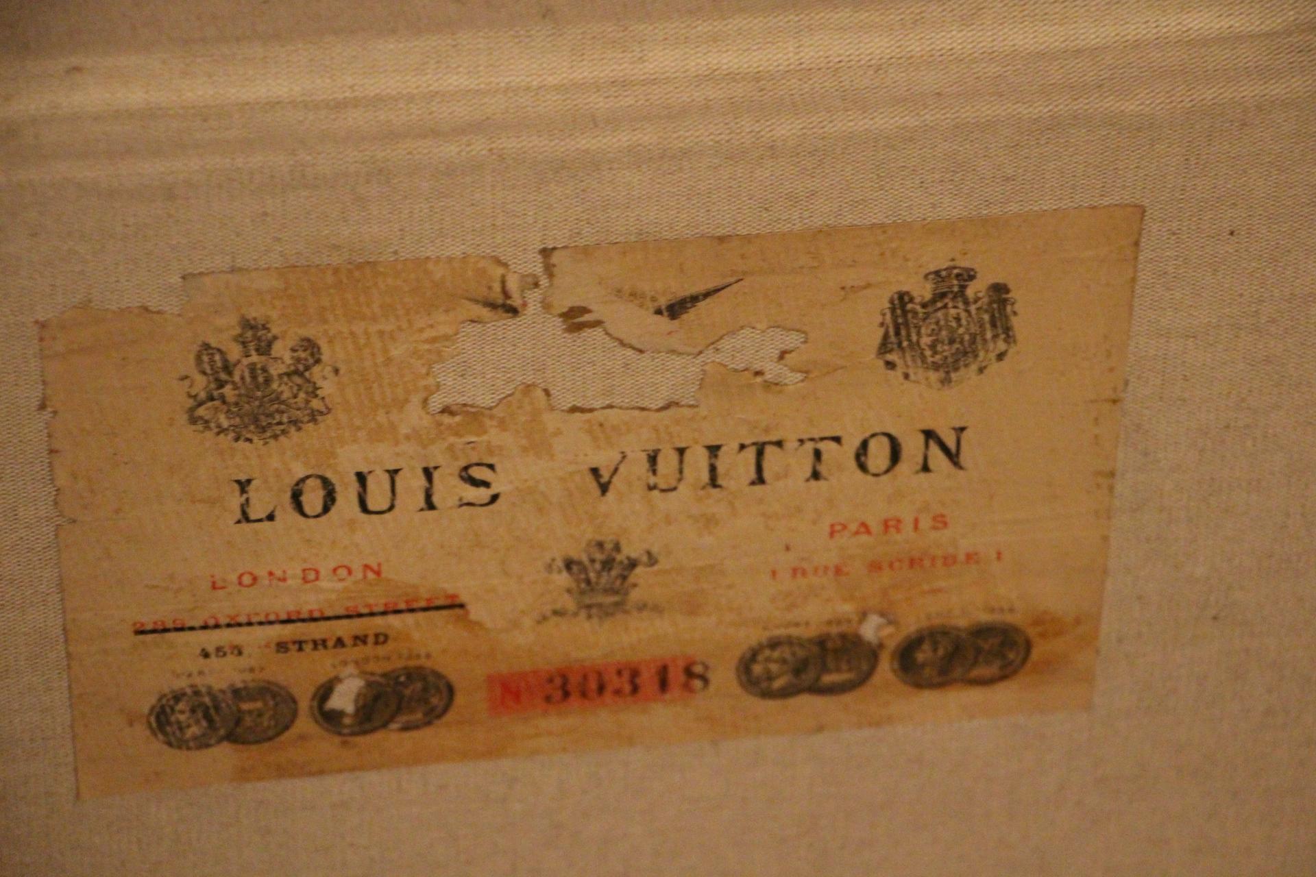 Extra Large Checkers Louis Vuitton Trunk, Louis Vuitton Steamer Trunk 8