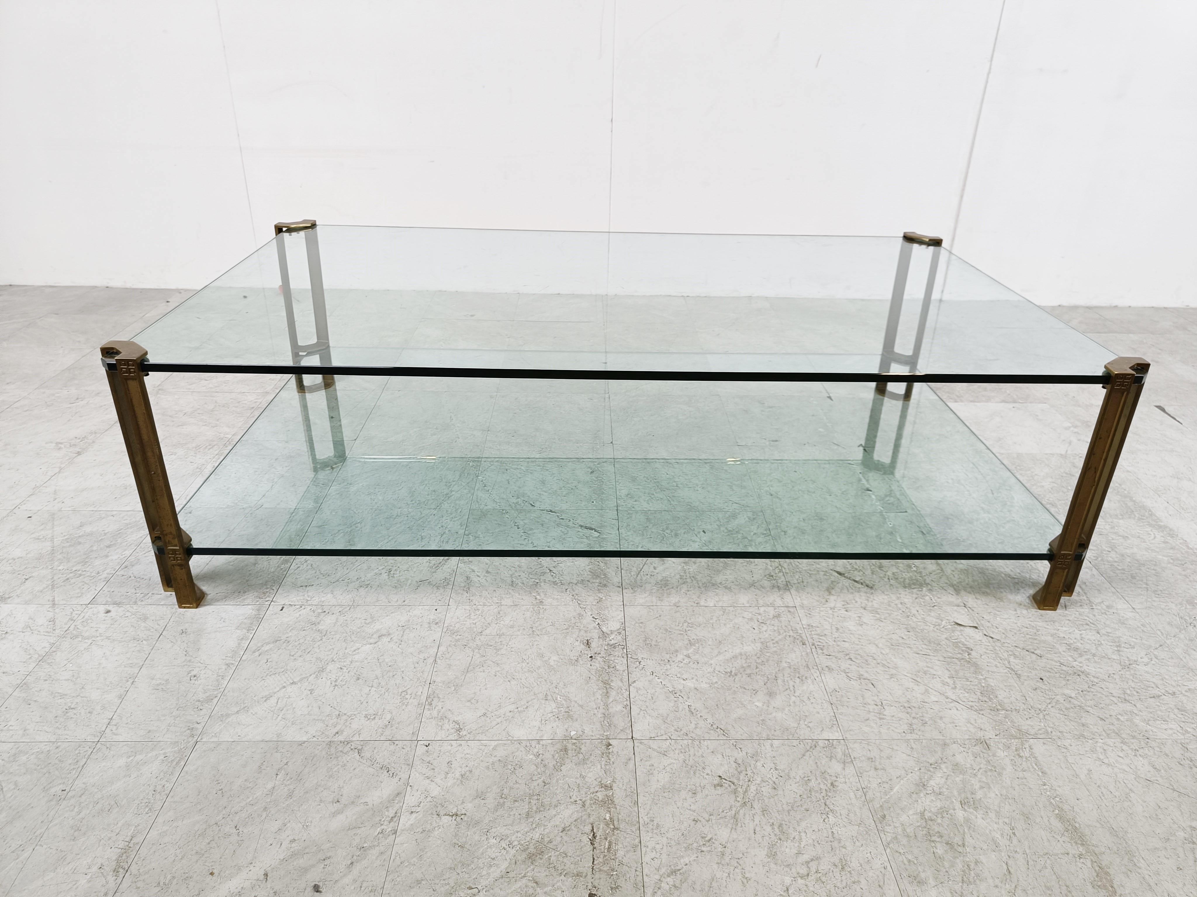 Dutch Extra Large Coffee Table by Peter Ghyczy, 1970s
