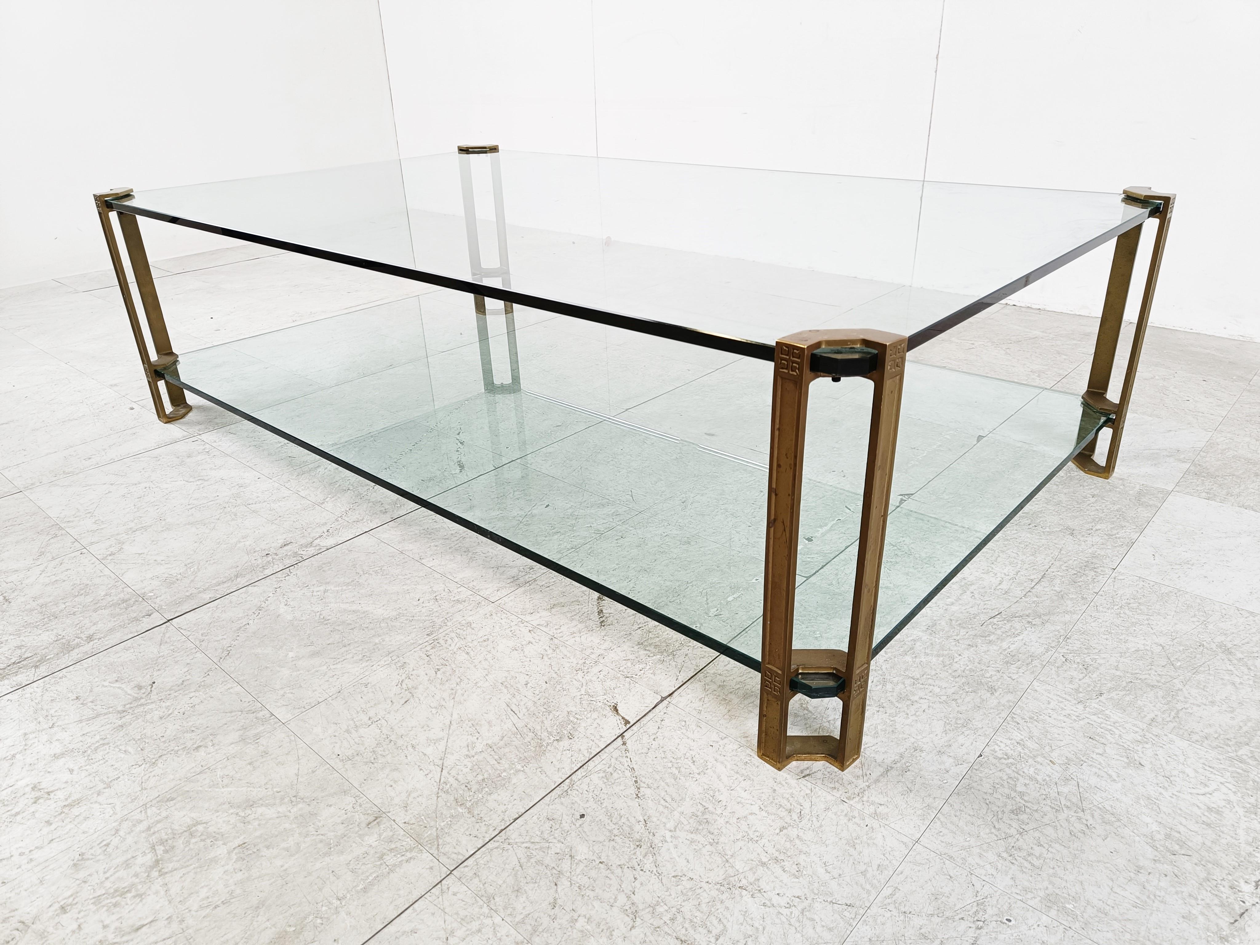 Late 20th Century Extra Large Coffee Table by Peter Ghyczy, 1970s