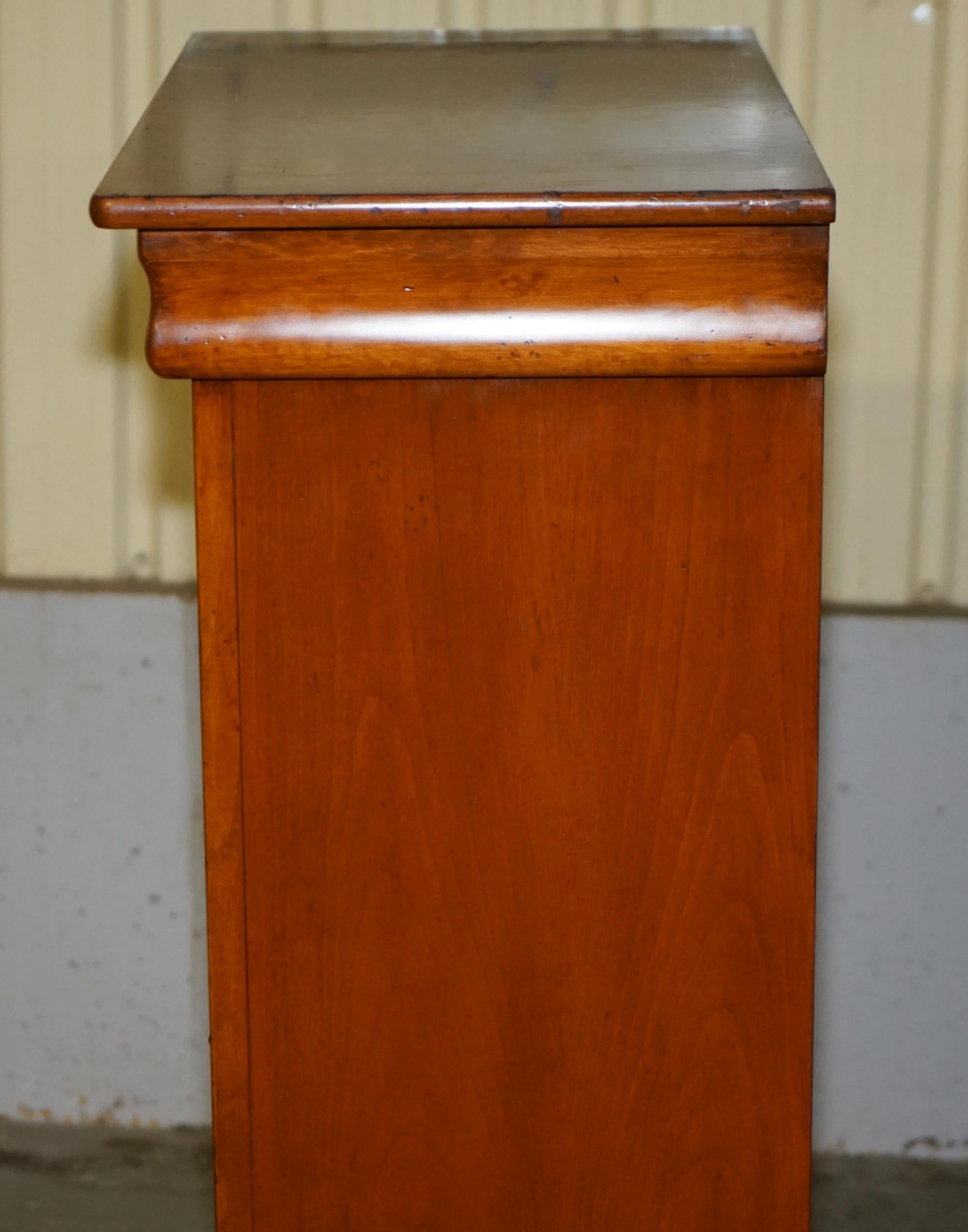 EXTRA GRAND CONSORZIO MOBILI TALLBOY DRAWERs IN CHERRY WOOD, HUGE STORAGE en vente 7