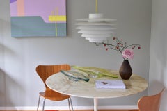 Extra Large Crystal Glass Bowl by Val Saint Lambert, 1960's, Belgium