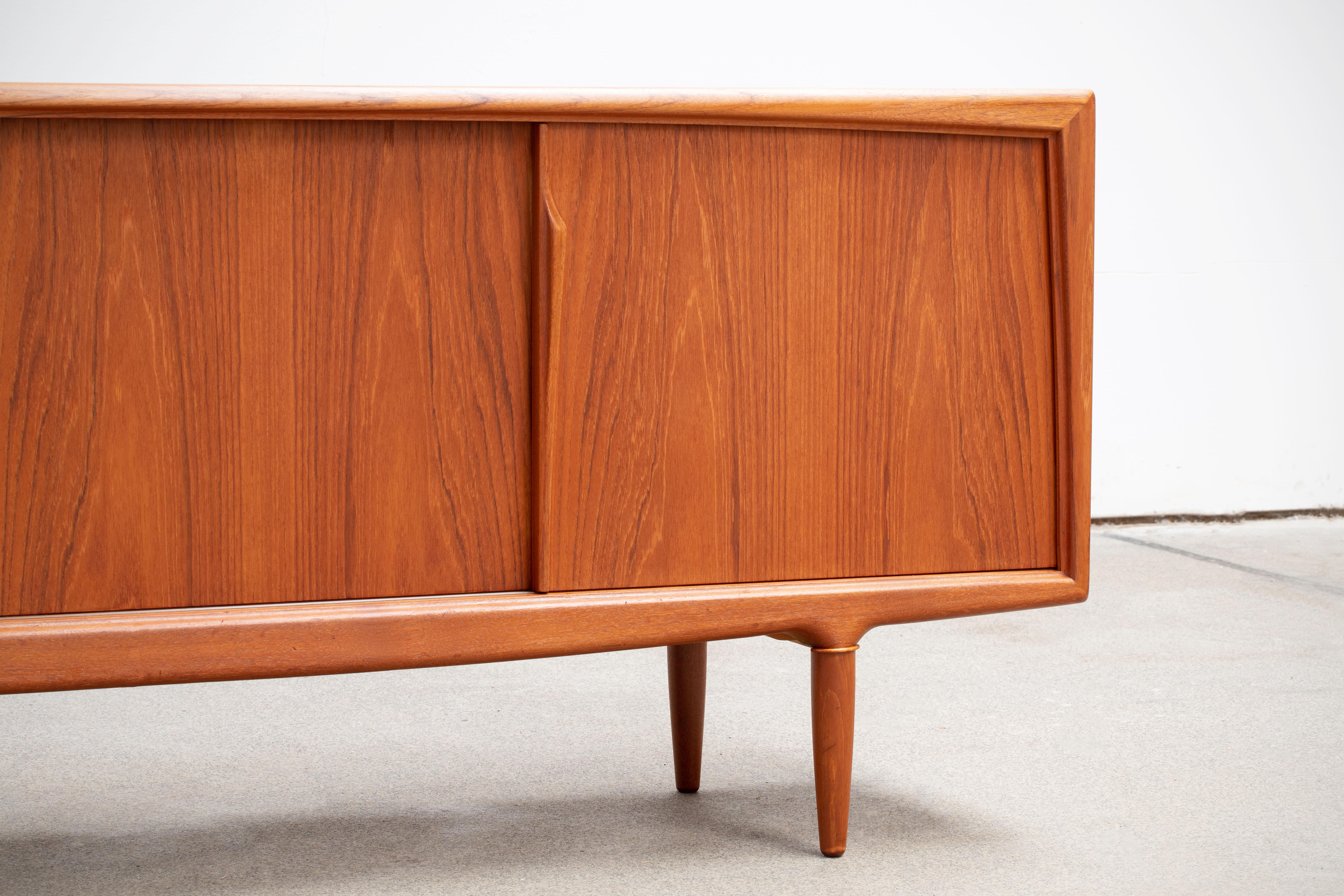 Extra Large Danish Midcentury Gunni Omann Teak Sideboard by ACO Møbler, 1960s 4