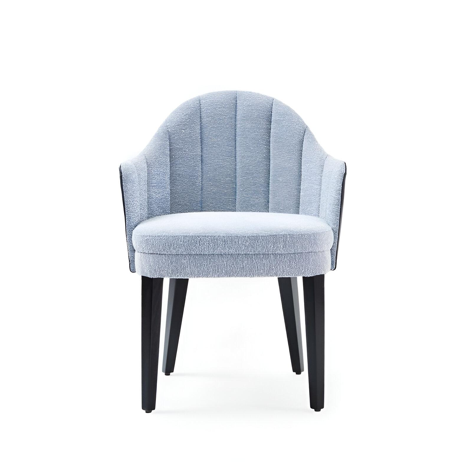 Extra Large Dining Armchair Custom Made In Leather & Fabric By Mondo In New Condition For Sale In NEW YORK, NY