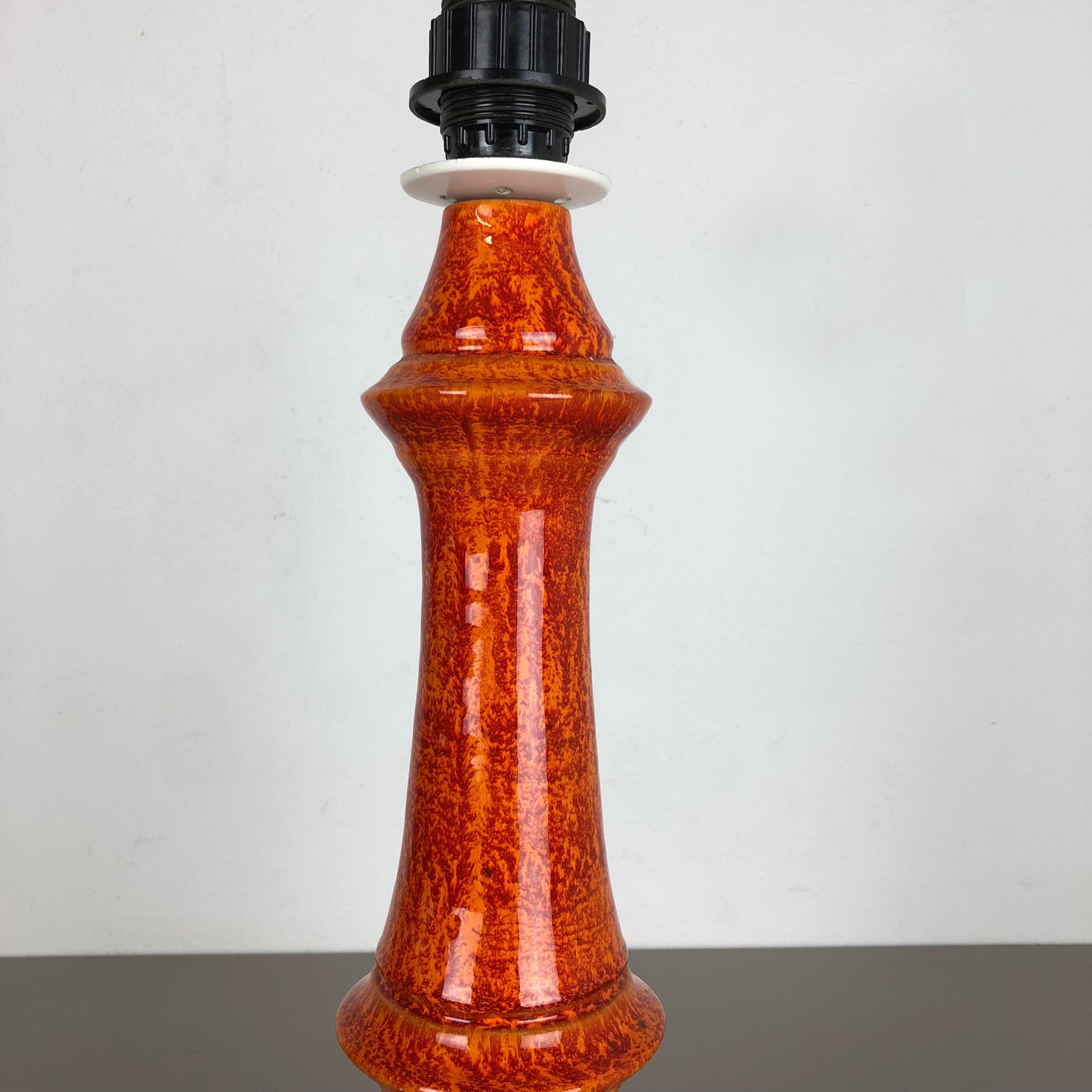 Extra Large Fat Lava Table Light Base by ARO Leuchten, Germany, 1970s For Sale 1