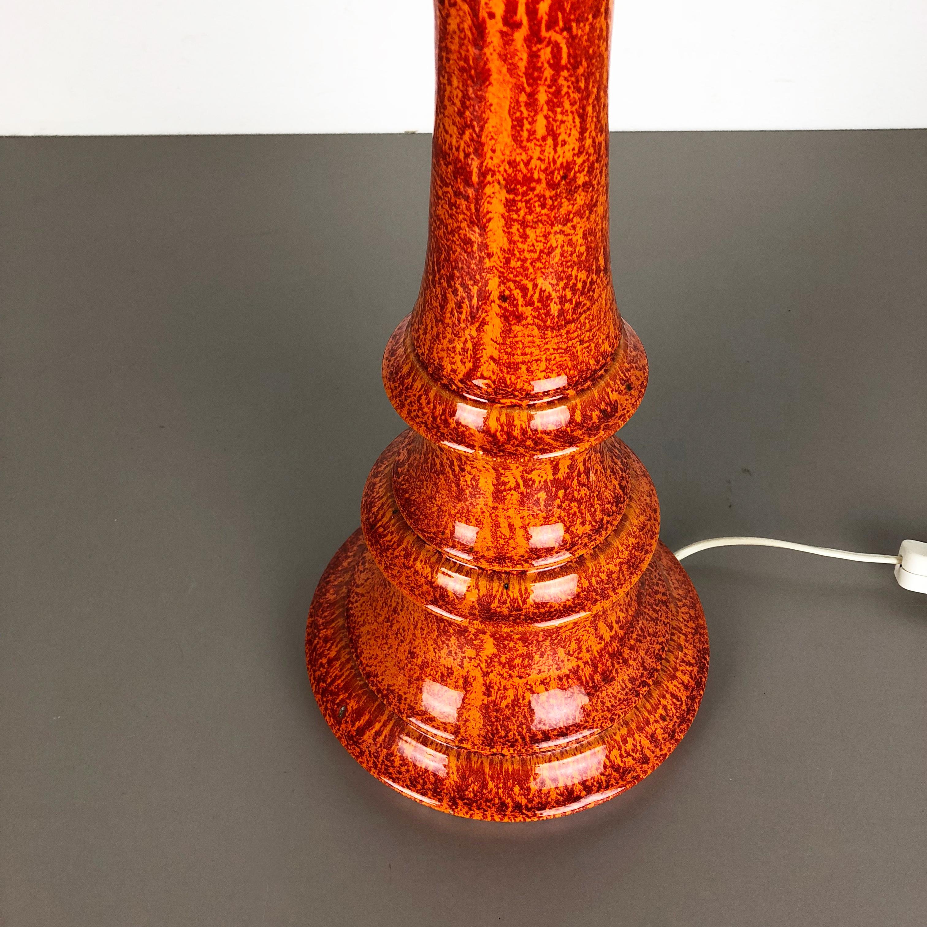 Extra Large Fat Lava Table Light Base by ARO Leuchten, Germany, 1970s For Sale 3