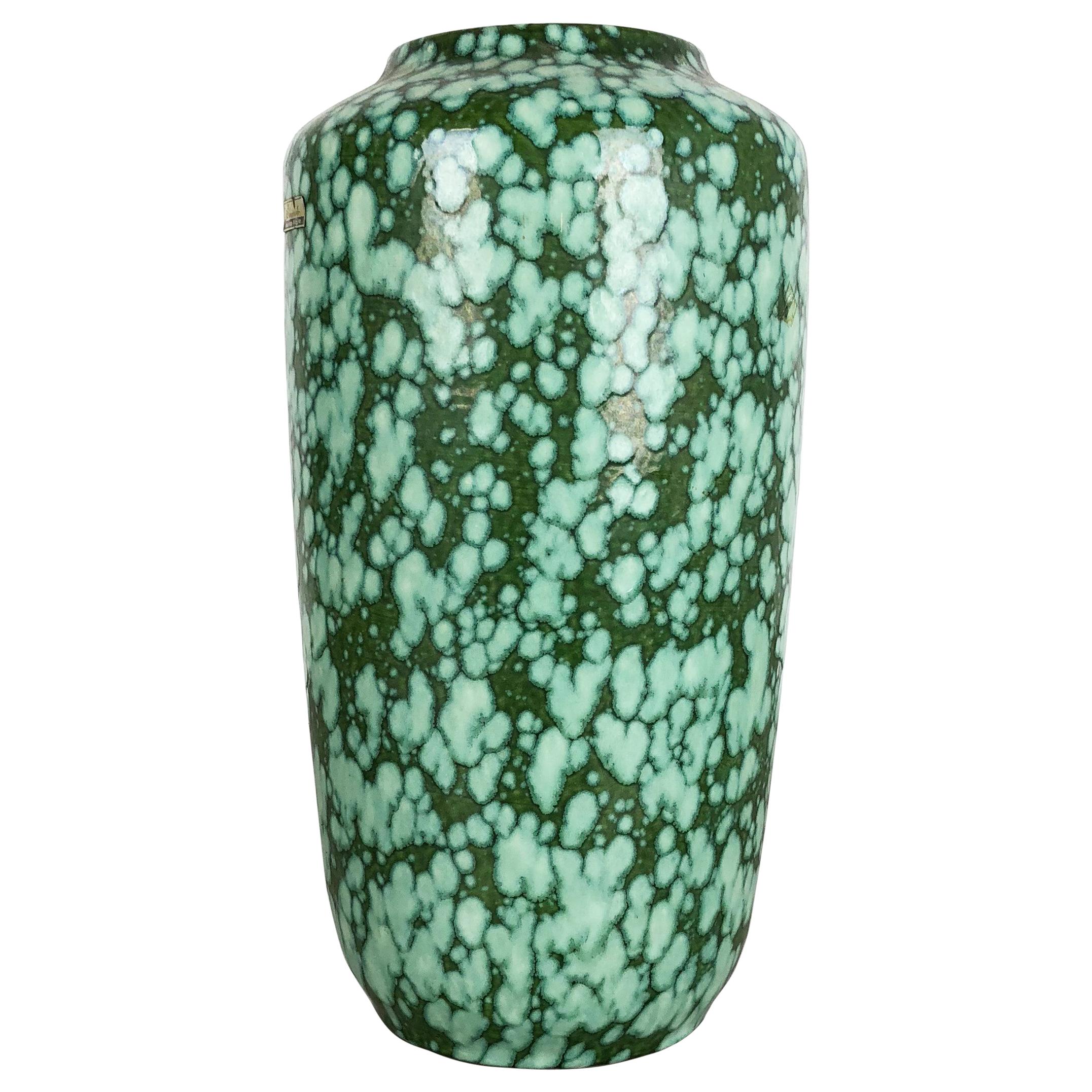 Extra Large Floorvase Fat Lava "517-38" Vase by Scheurich, Germany, 1970s
