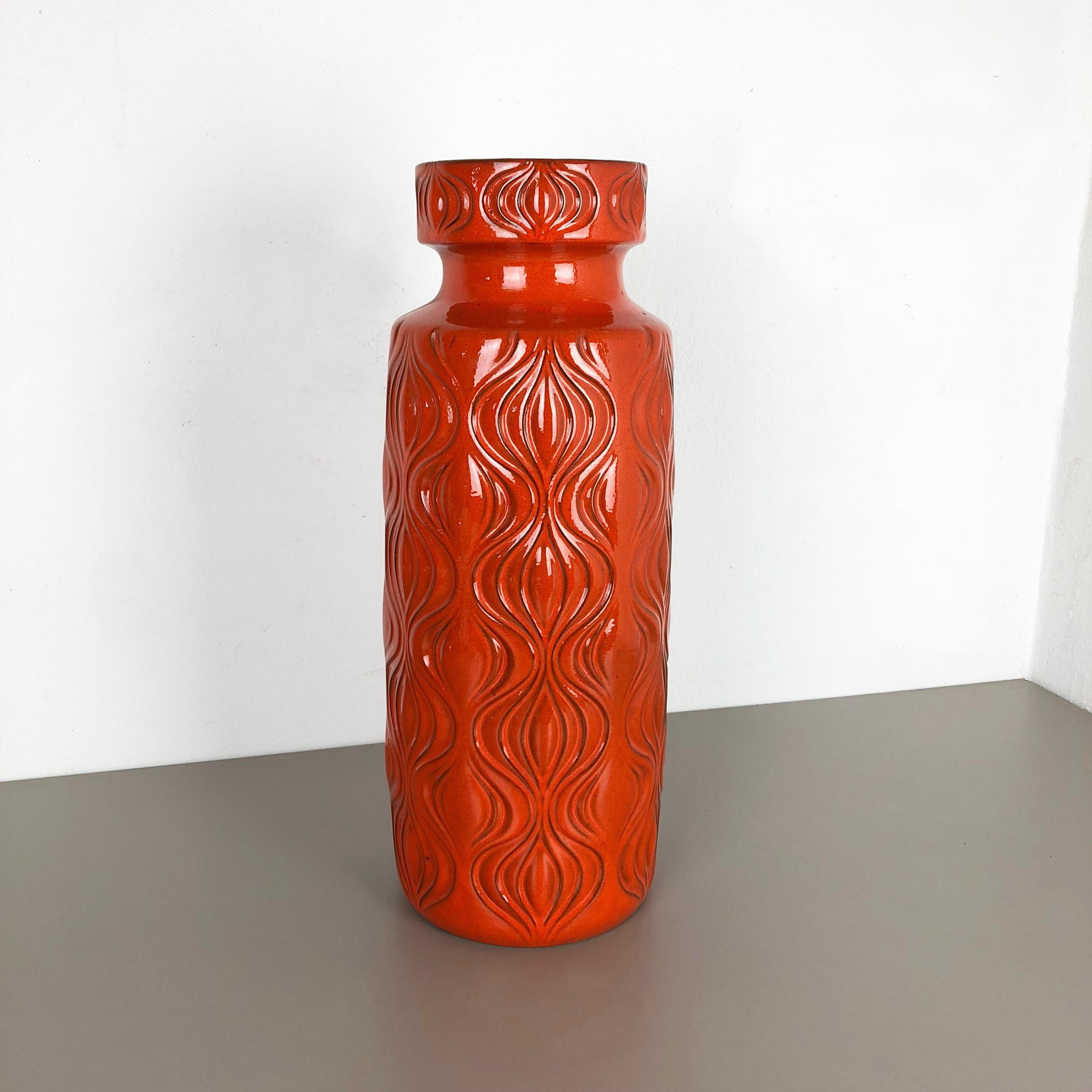 Article:

Fat lava art vase


Producer:

Scheurich, Germany


Design:

Nr. 285-53



Decade:

1970s


Description:

This original vintage vase was produced in the 1970s in Germany. It is made of porcelain in fat lava optic.