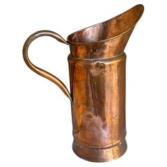 Extra Large French Copper Pitcher, c. 1930's
