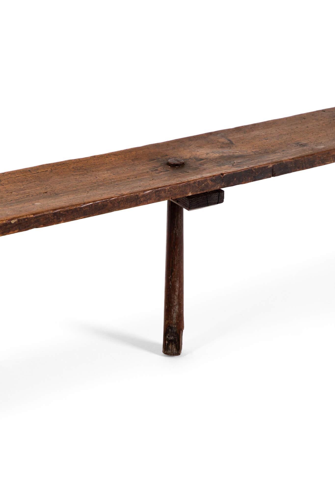 Très grande table et bancs de ferme française 7