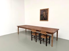 Extra-large french farmhouse table, France 1970
