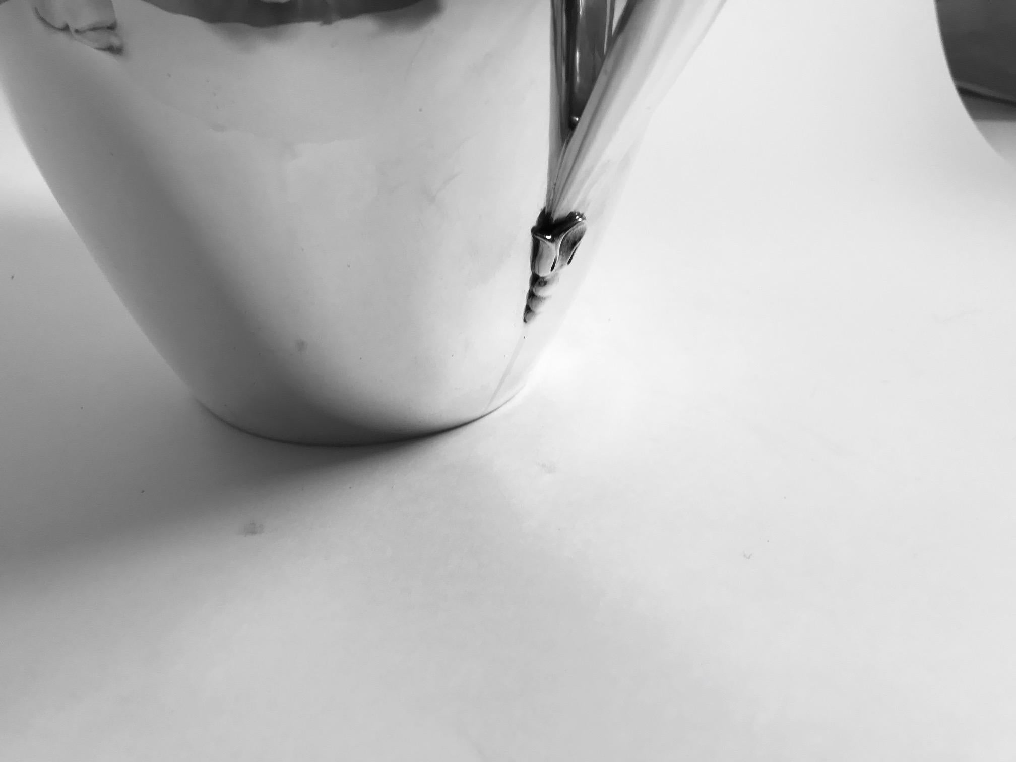 Danish Extra Large Georg Jensen Johan Rohde Pitcher 432C For Sale