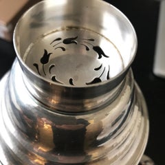 Extra Large Georg Jensen Sterling Silver Cocktail Shaker No. 462B by Harald Niel