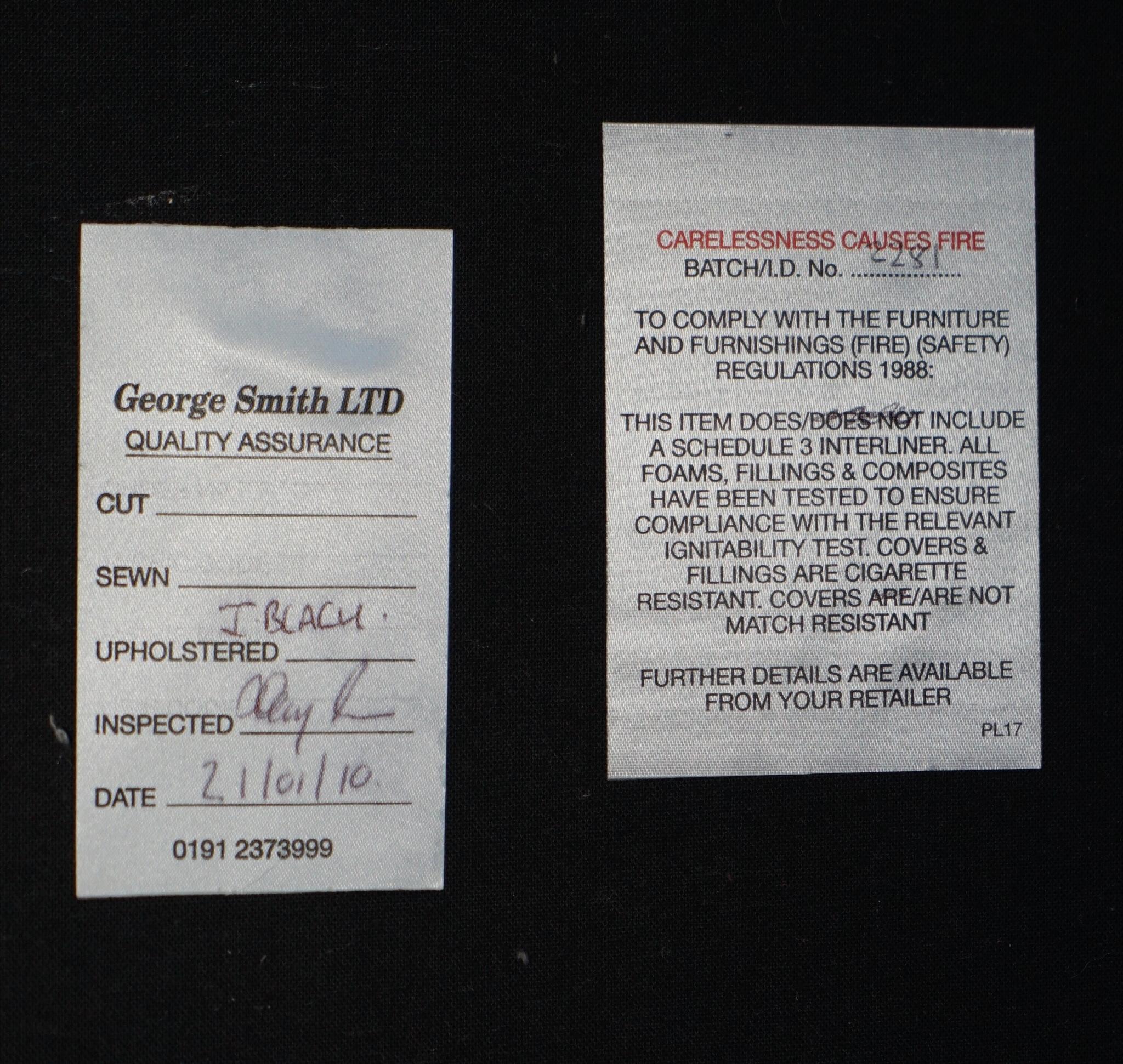 EXTRA LARGE GEORGE SMiTH CHESTERFIELD CHELSEA KNIGHT FOOTSTOOL OTTOMAN For Sale 12