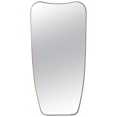 Vintage Extra Large Gio Ponti Style Mirror