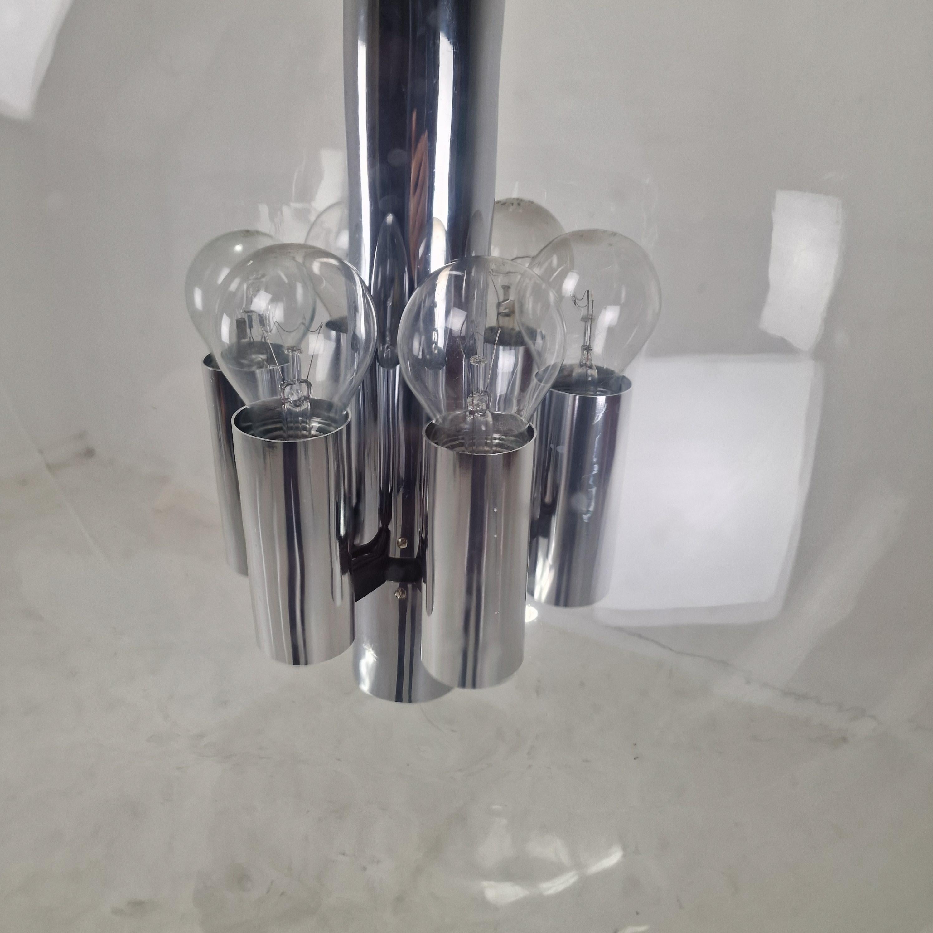 Extra Large Glashútte Limburg Pendant Light with Extension Rods For Sale 1
