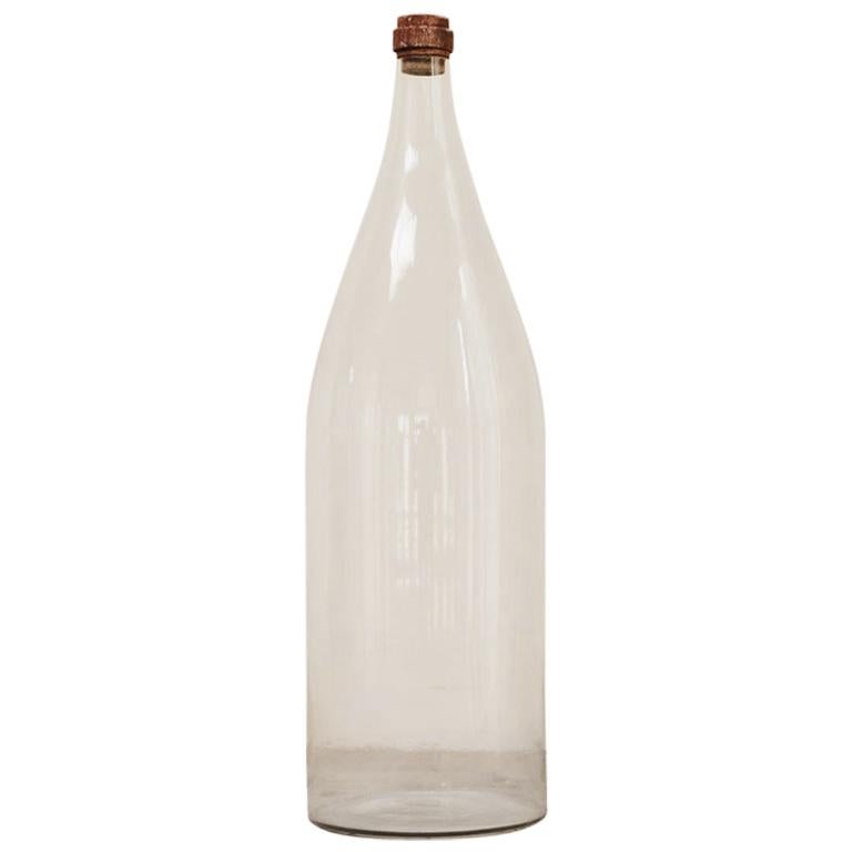 Extra-large bouteille de verre