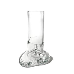 Extra Large Glass Flower Puddle Vase 16 inches