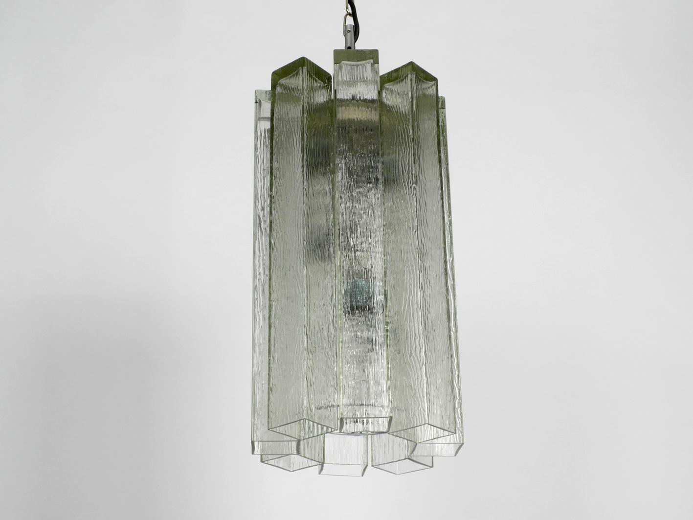 large glass pendant lights