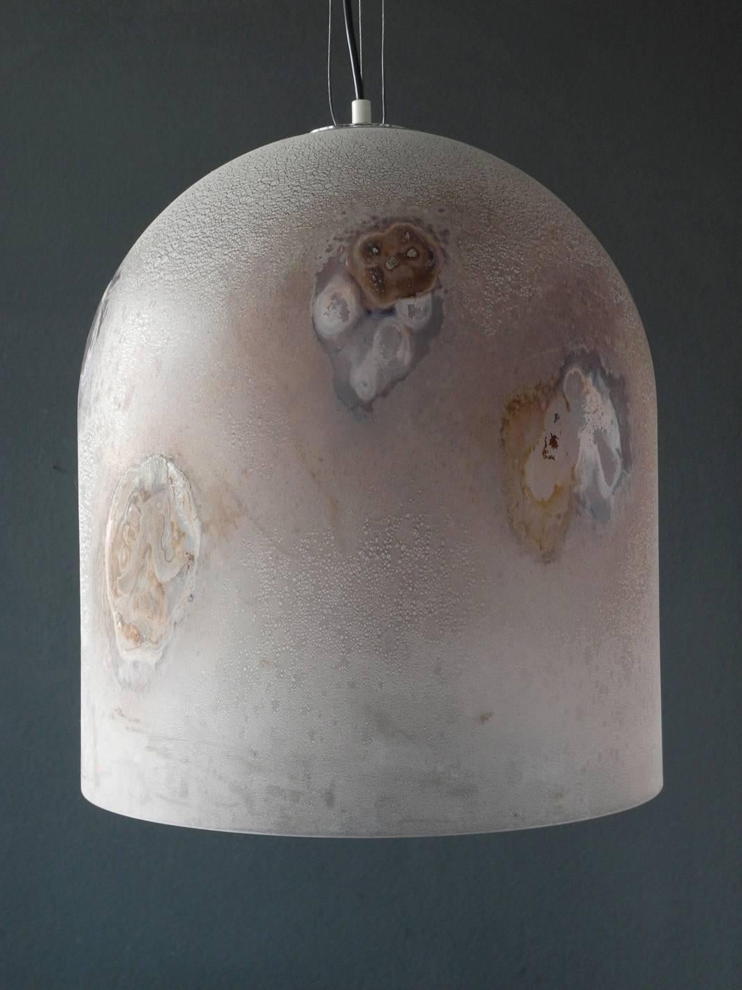 Extra Large Glass Pendant Lamp 