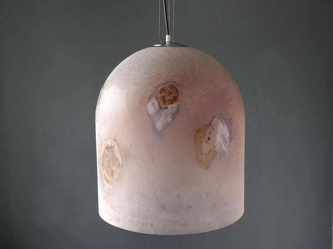Extra Large Glass Pendant Lamp 