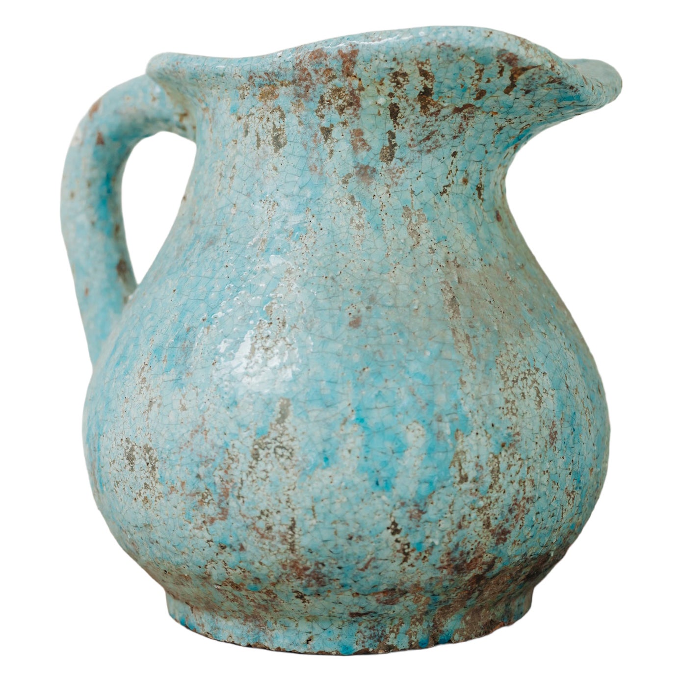 extra large glazed terra cotta vase