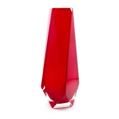 Extra Large Goccia Vase by Alessandro Mandruzzato, Murano Glass