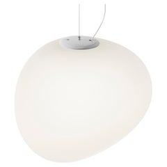Extra Large 'Gregg' Handblown Glass Pendant for Foscarini