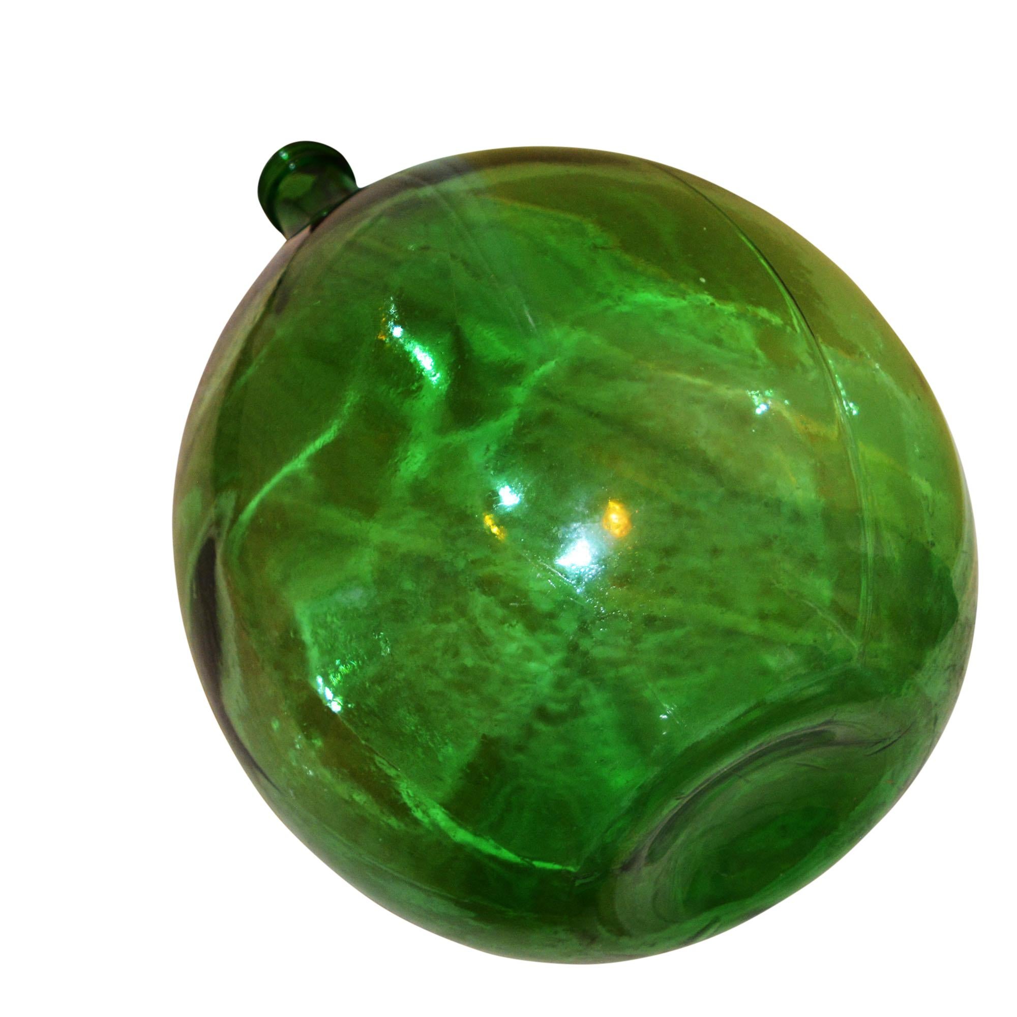extra large green glass bottle