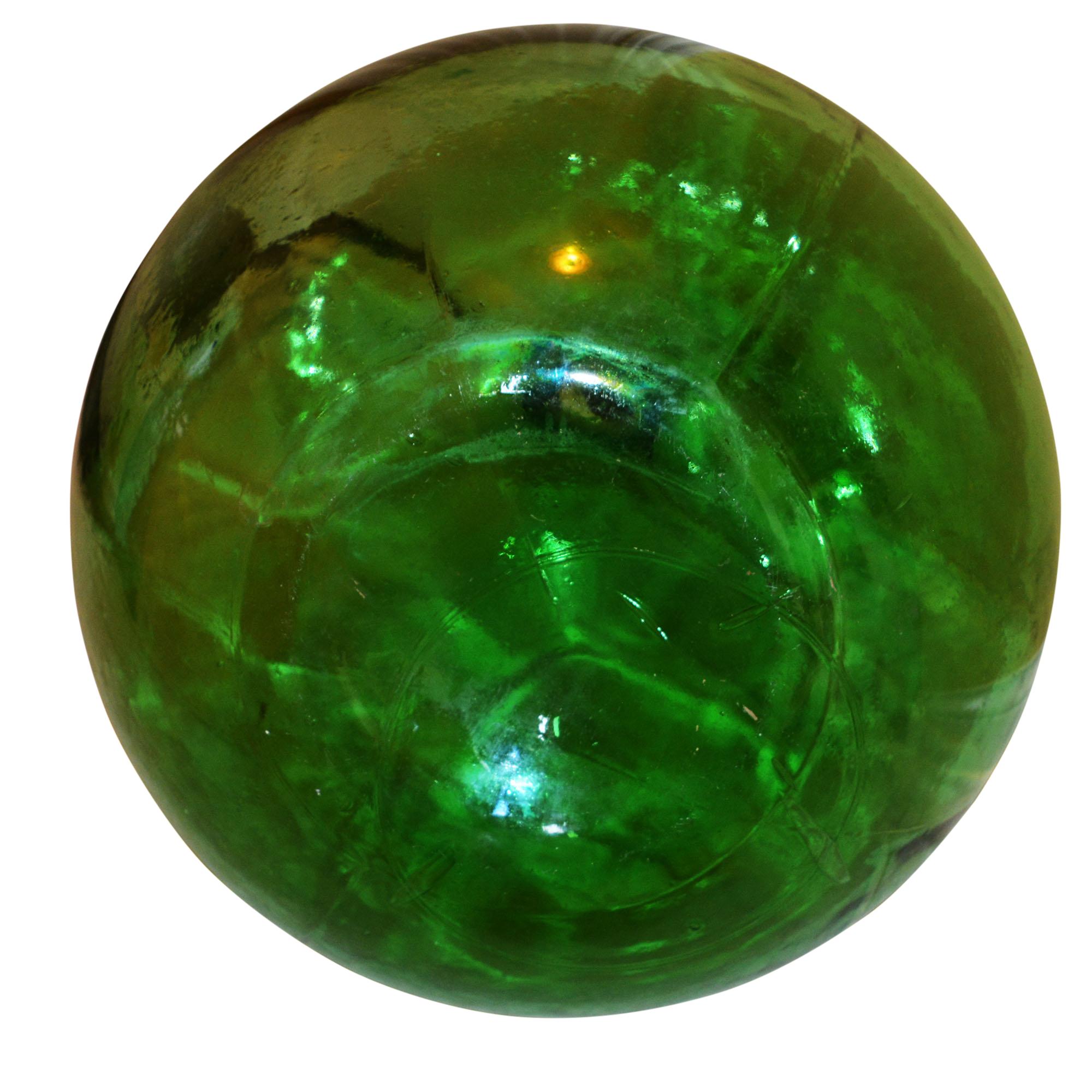 extra large green glass vase