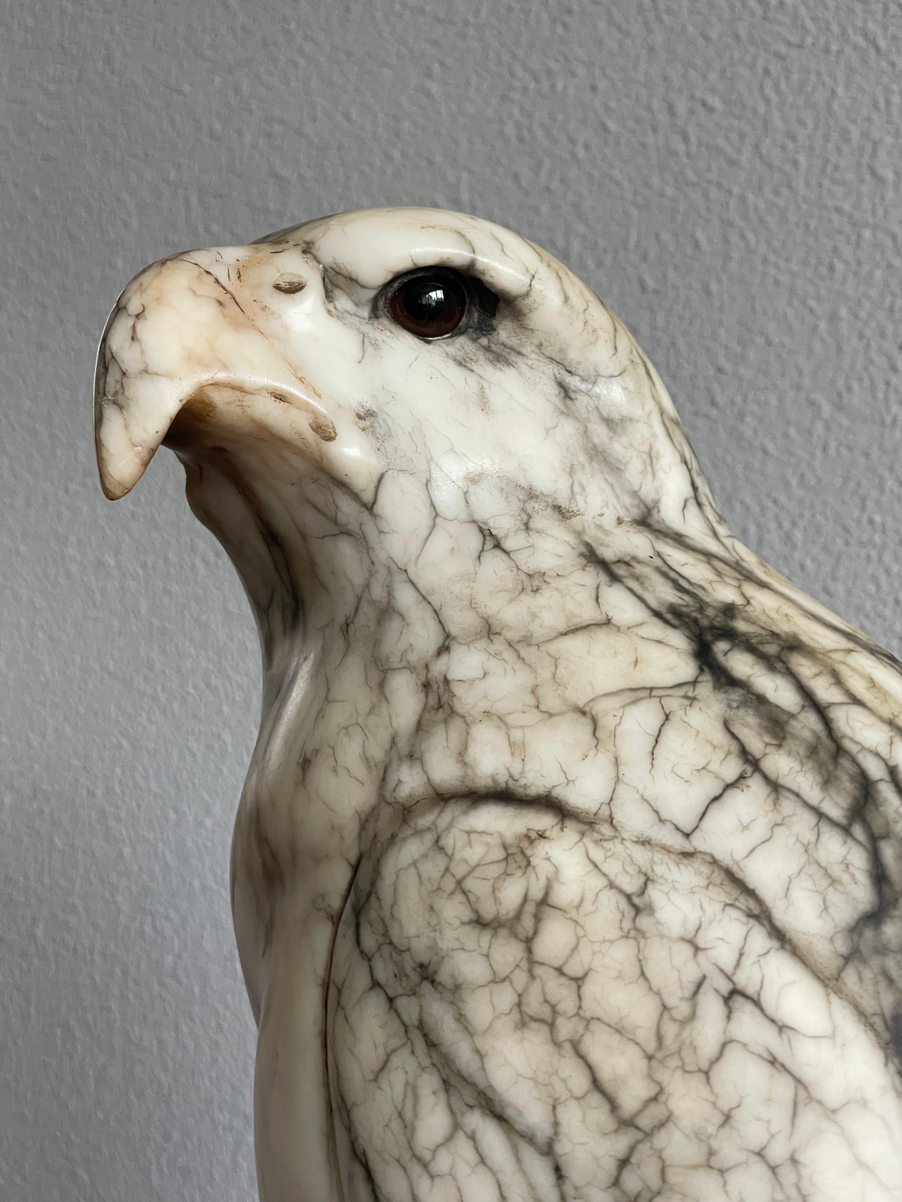 Magnificent hand carved antique eagle sculpture. Great value for money.

When we first saw this antique hand carved eagle we were immediately blown away by the quality and its size. Most people are not capable of drawing a small precise picture of