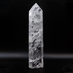 Extra Large Hand Carved Rock Crystal Point