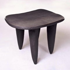 Extra Large Hand Carved Senufo Stool or Side Table