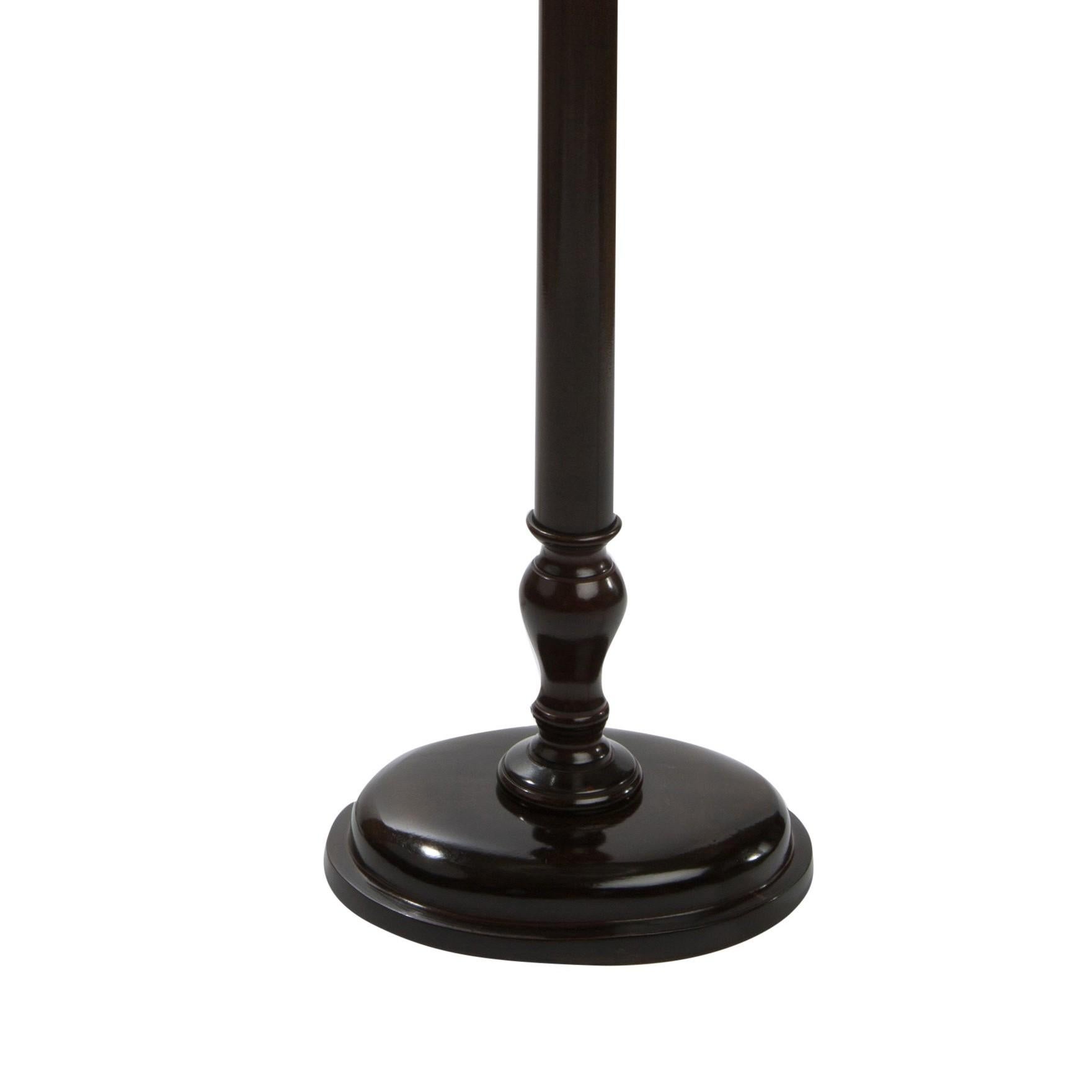Lampada da tavolo a bastone per candele in ottone extra large realizzata a mano con finitura in bronzo in vendita 2
