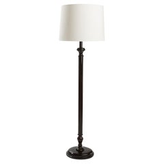 Extra Large hand crafted Brass Candle Stick Table Lamp in Bronze finish