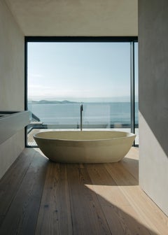 Extra Large High Clay Bathtub by Studio Loho
