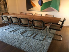 Extra Large Industrial Farm/ Conference Table Folding Steel Base