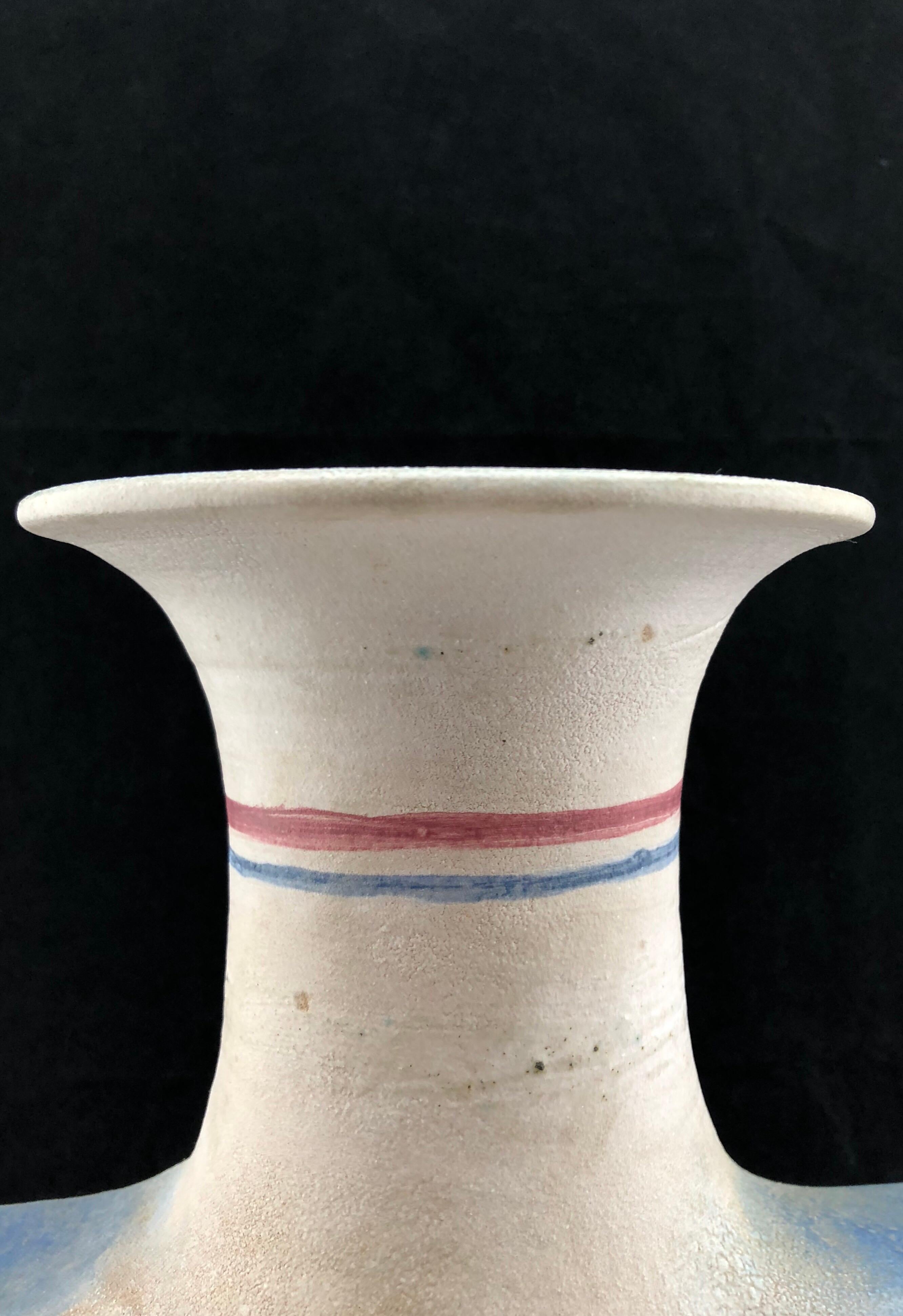 Extra Large Italian Vase Designed by Ivo de Santis for Gli Utruschi In Good Condition In Marietta, GA