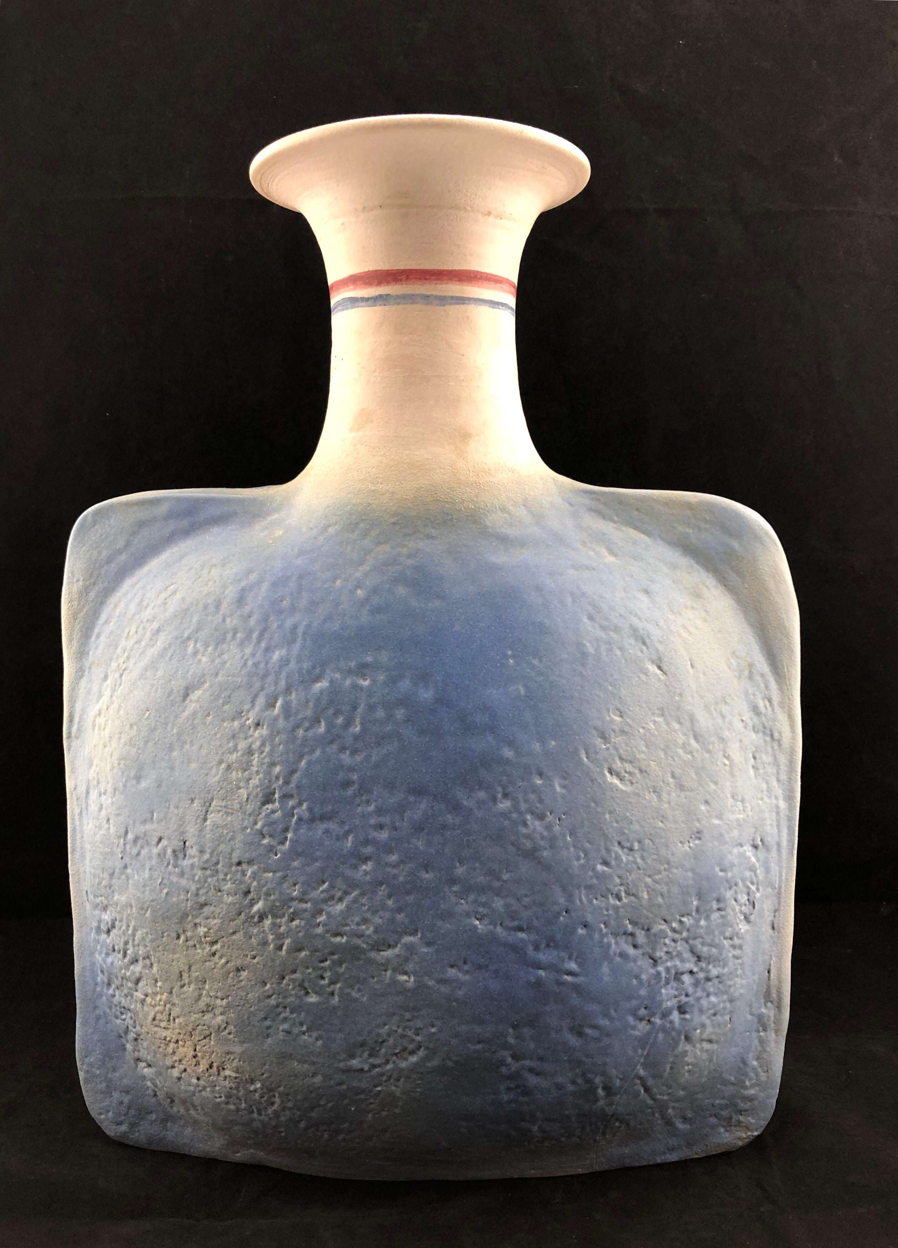 Ceramic Extra Large Italian Vase Designed by Ivo de Santis for Gli Utruschi
