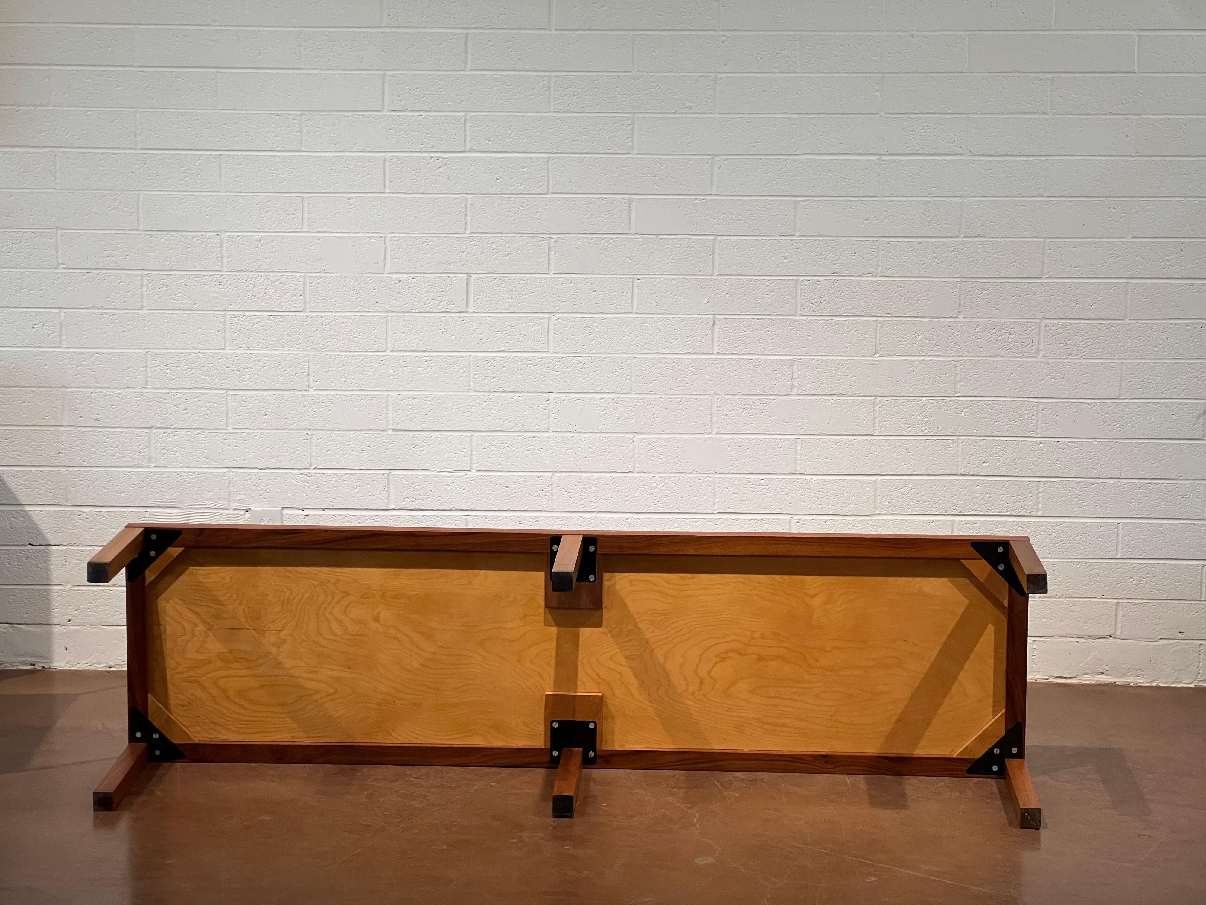 20th Century Extra Large Jane and Gordon Martz Coffee Table / Bench for Marshall Studios  For Sale