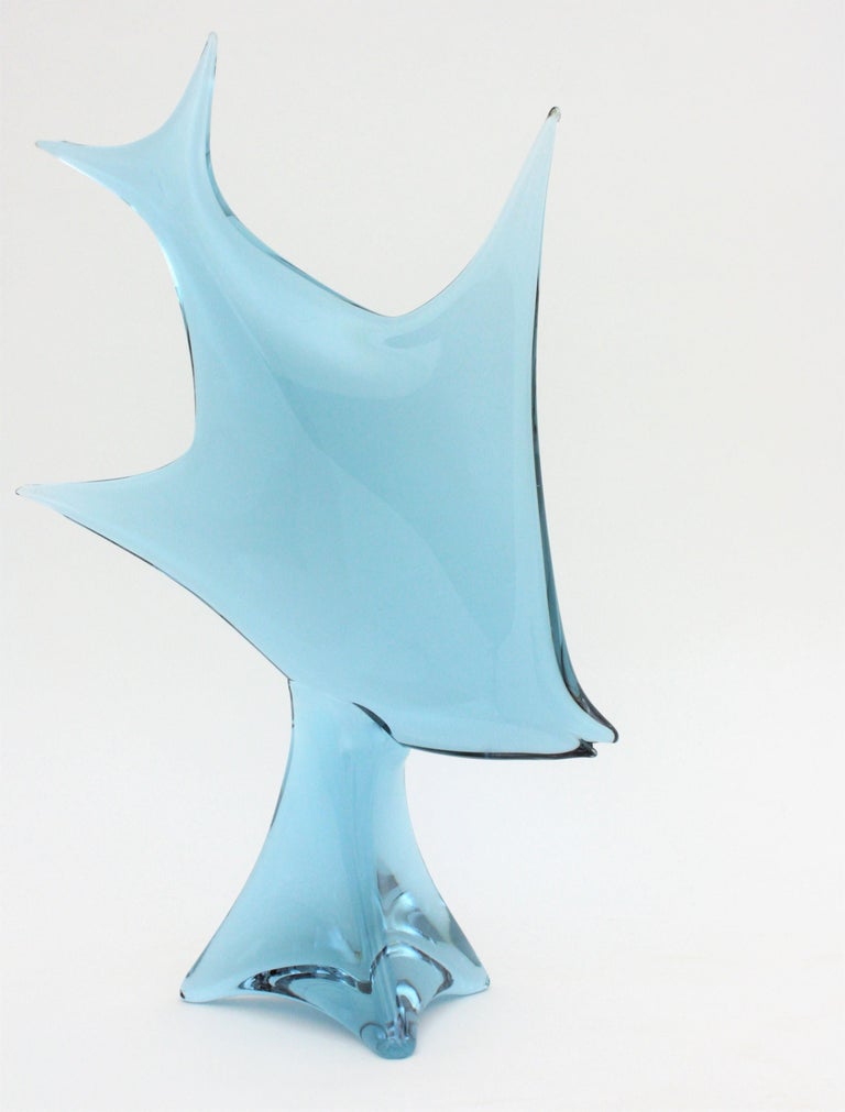 Murano Glass Fish Sculpture by Licio Zanetti, 1960s For Sale 4