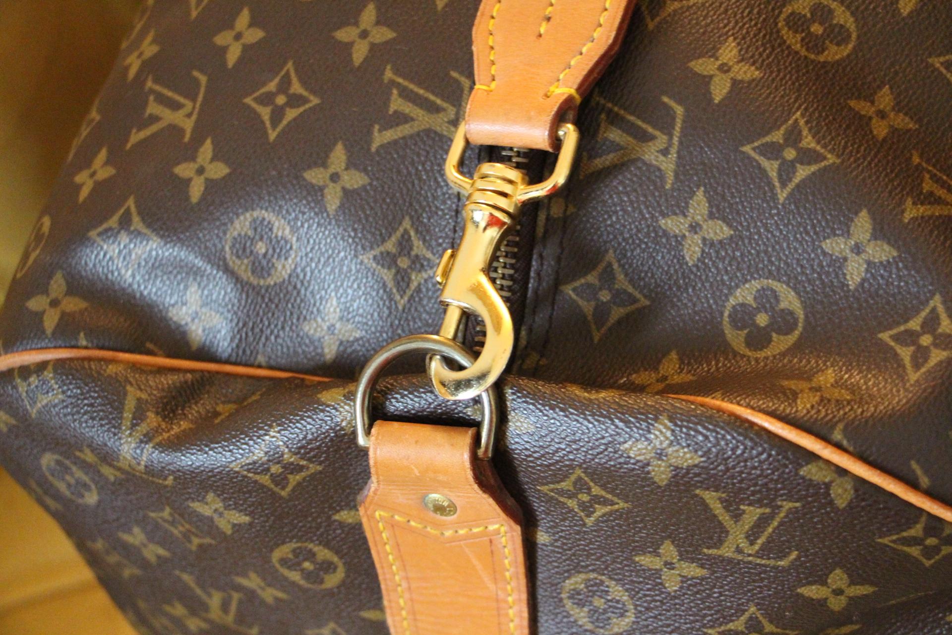 Extra Large Louis Vuitton Monogram Canvas Polochon Travel Bag, Large Louis Vuitt 5