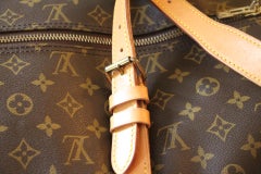 Extra Large Louis Vuitton Monogram Canvas Polochon Travel Bag, Large Louis Vuitt