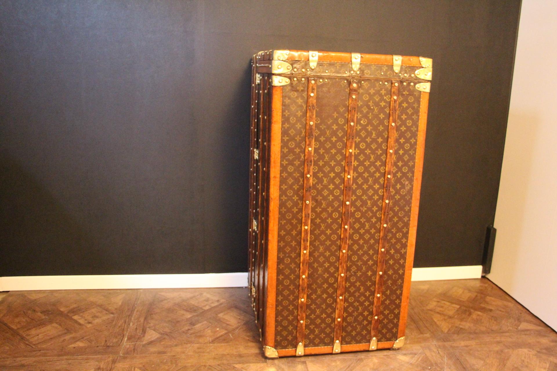 Extra Large Louis Vuitton Wardrobe Steamer Trunk, Louis Vuitton Trunk 5