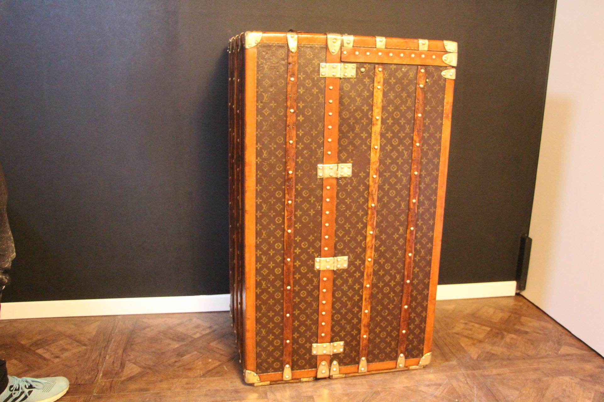 Extra Large Louis Vuitton Wardrobe Steamer Trunk, Louis Vuitton Trunk 6