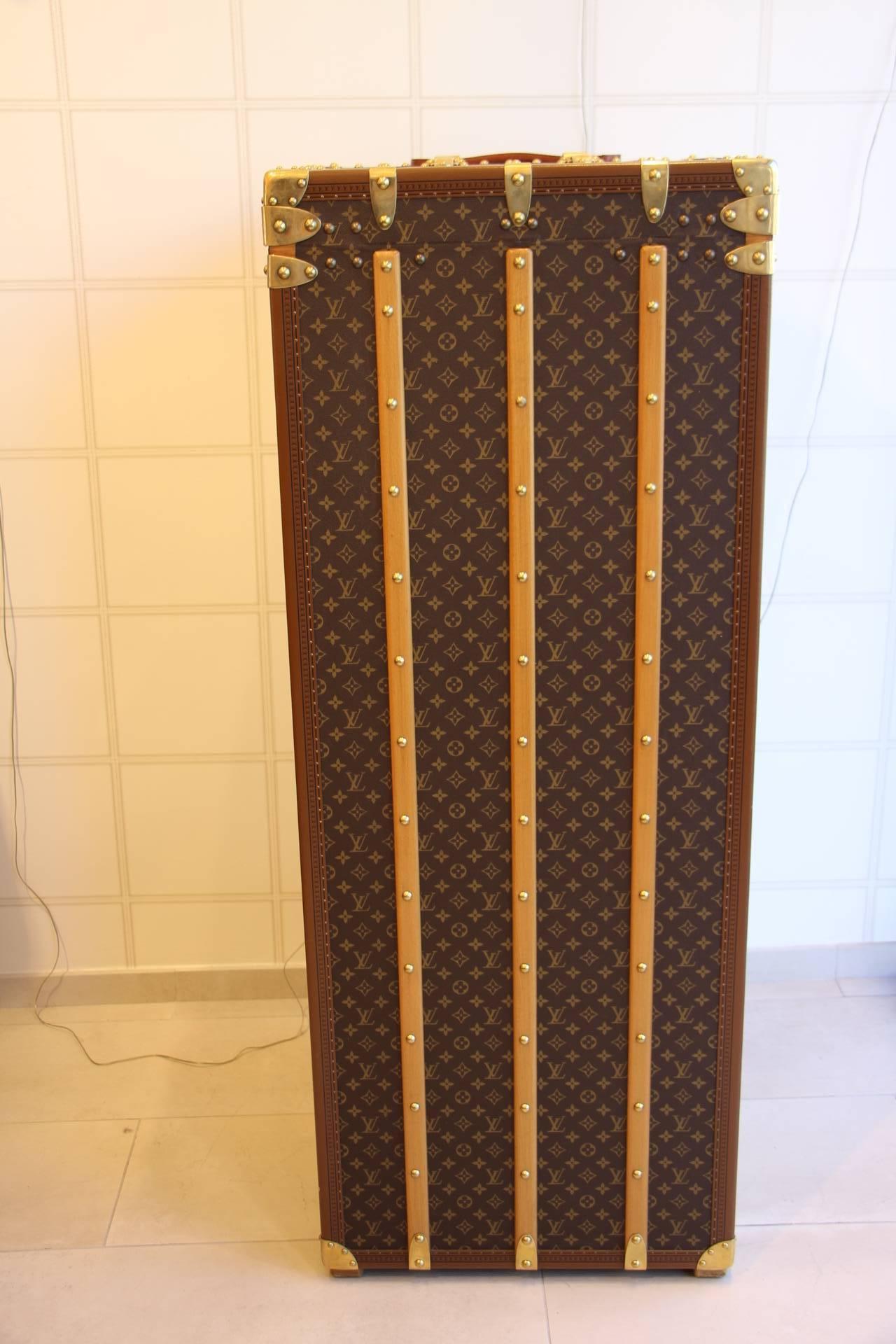 Extra Large Louis Vuitton Wardrobe Trunk 7